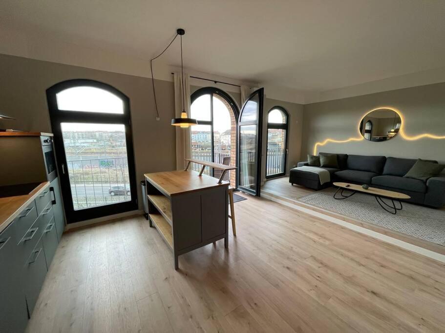 Loft 7 15Min Hbf 2Br Smart Tv Wifi Appartement Leipzig Buitenkant foto